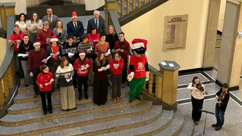 Con Fuoco kolęduje w Gmachu Głównym.